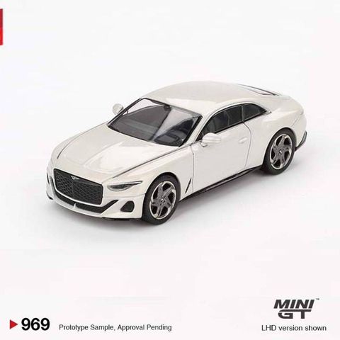  Mô hình xe Mini GT Card Version MGT00969 Bentley Batur Bonneville Pearl 