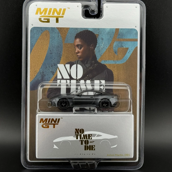 Minigt Card MGT00904-007E Aston Martin DBS “No Time To Die” / English Blister Packaging