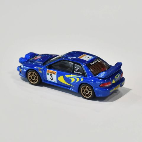 Xe Mini GT MGT00975 Subaru Impreza WRC98 1998 Rally Monte-Carlo 3rd Place #3 