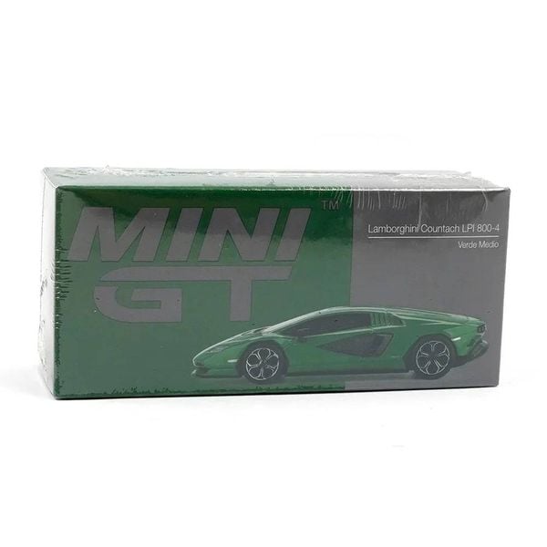 Mini GT MGT00976 Lamborghini Countach LPI 800-4 Verde Medio