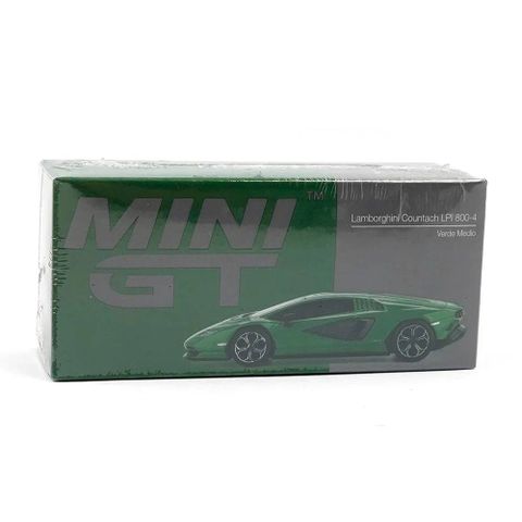  Xe Mini GT MGT00976 Lamborghini Countach LPI 800-4 Verde Medio 