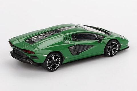  Xe mô hình Mini GT Card Version MGT00976 Lamborghini Countach LPI 800-4 Verde Medio 