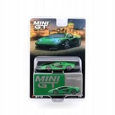 Mini GT Card Version MGT00976 Lamborghini Countach LPI 800-4 Verde Medio