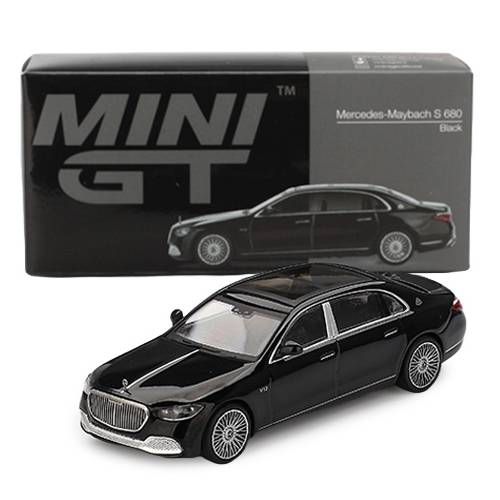  Mini GT Box Version MGT00977 Mercedes-Maybach S 680 Black 