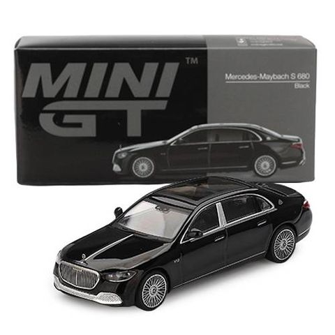  Xe Mini GT MGT00977 Mercedes-Maybach S 680 Black 