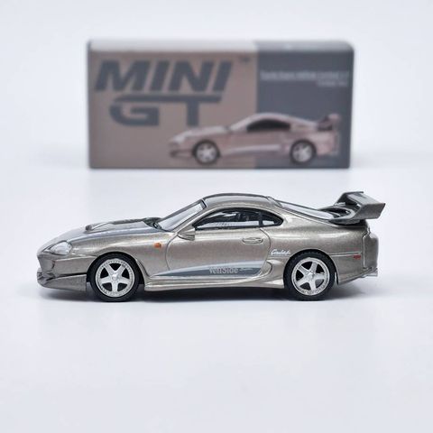  Xe Mini GT Box Version MGT00978 Toyota Supra VeilSide Combat V-II Combat Grey 