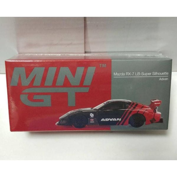 Mini GT Box Version MGT00983 Mazda RX-7 LB-Super Silhouette Advan