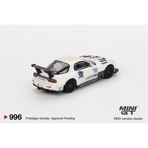  Mô hình xe Mini GT BOX Version MGT00996 Mazda RX-7 (FD3S) Itosyoukai Rei-gouki with RE Amemiya 
