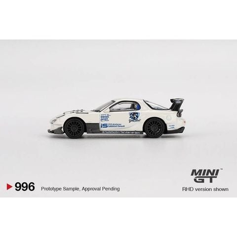  Mô hình xe Mini GT BOX Version MGT00996 Mazda RX-7 (FD3S) Itosyoukai Rei-gouki with RE Amemiya 