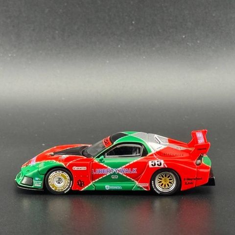  Xe mô hình Mini GT Box Version MGT00990 Mazda RX-7 LB-Super Silhouette 787B 