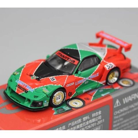  Xe mô hình Mini GT Box Version MGT00990 Mazda RX-7 LB-Super Silhouette 787B 