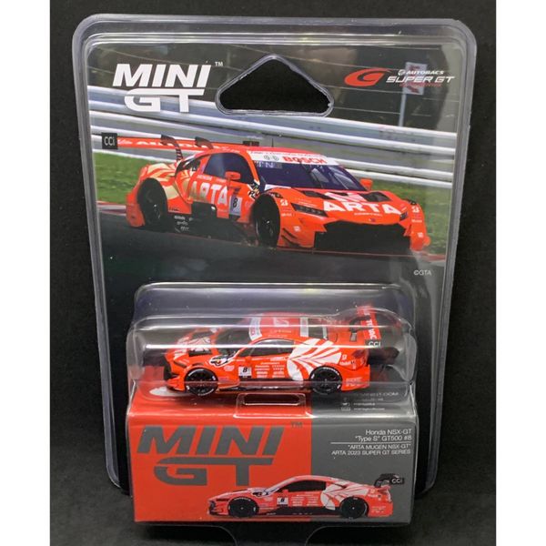 Mini GT MGT00786 Honda NSX-GT "Type S" GT500 #8 "ARTA MUGEN NSX-GT " ARTA 2023 SUPER GT Series