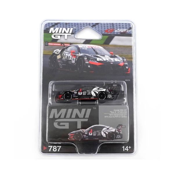 Mini GT MGT00787 Honda NSX-GT "Type S" GT500 #16 "ARTA MUGEN NSX-GT " ARTA 2023 SUPER GT Series
