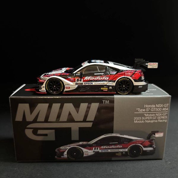 Mini GT MGT00992 Honda NSX-GT "Type S" GT500 #64 "Modulo NSX-GT" Modulo Nakajima Racing 2023 SUPER GT Series