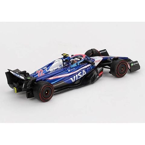  Xe Mini GT Box Version MGT01007 RB VCARB 01 #22 Yuki Tsunoda 2024 F1 2024 Bahrain GP 