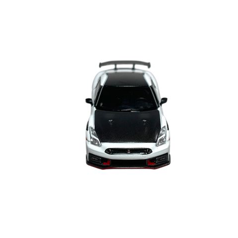  Xe Mini GT MGT01045 Nissan GT-R Nismo 2024 Brilliant White Pearl 