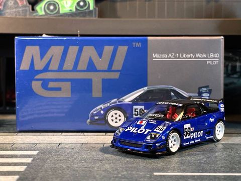  Xe Mini GT MGT01047- Mazda AZ-1 Liberty Walk LB40 PILOT 