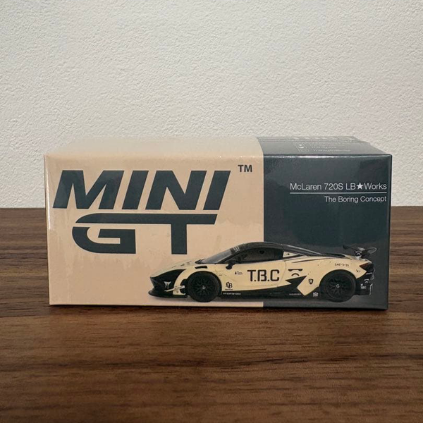 Xe Mini GT Box Version MGT01083 McLaren 720S LB★Works The Boring Concept