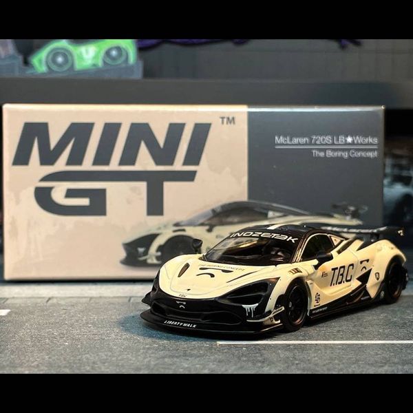 Xe Mini GT Box Version MGT01083 McLaren 720S LB★Works The Boring Concept