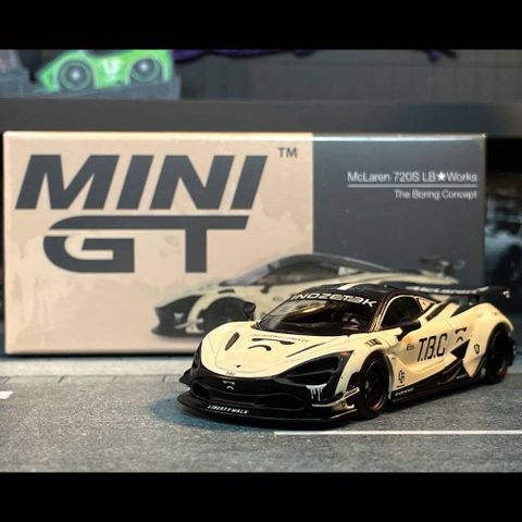  Mini GT Box Version MGT01083 McLaren 720S LB★Works The Boring Concept 
