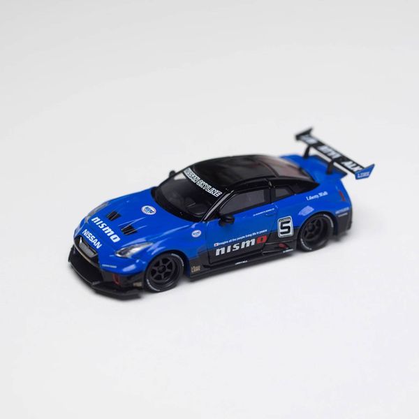 Xe Mini GT MGT01124 LB-Silhouette WORKS GT NISSAN 35GT-RR Ver.2 Blue