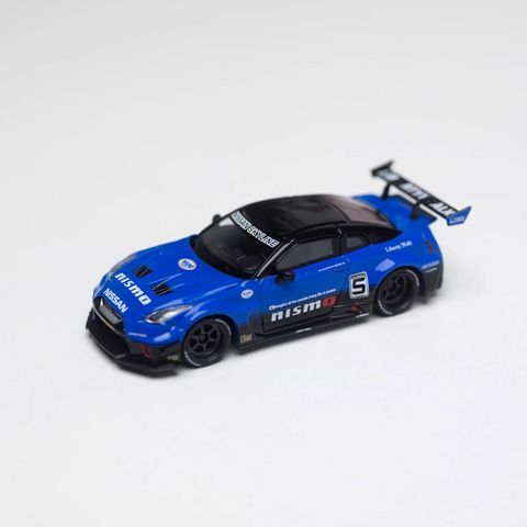  Xe Mini GT MGT01124 LB-Silhouette WORKS GT NISSAN 35GT-RR Ver.2 Blue 