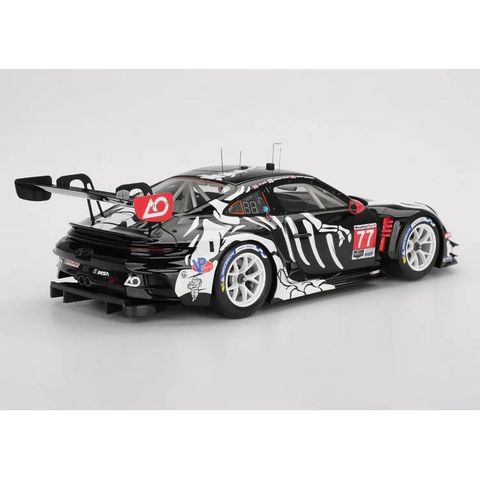  Xe MINI GT Box Version 1:64 MGT01143 Porsche 911 GT3 R #77 AO Racing 2025 IMSA Petit Le Mans 