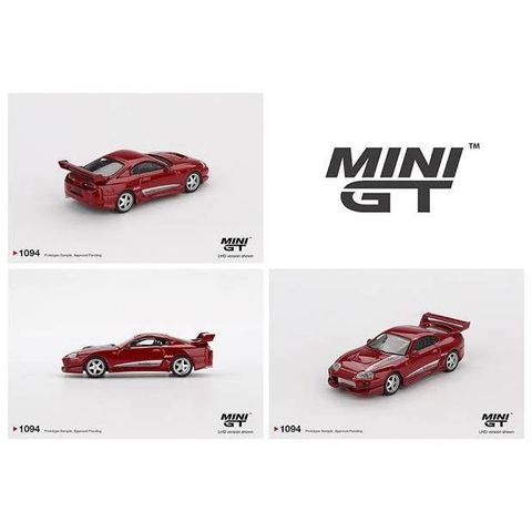  Mô hình xe Mini GT Box Version MGT01094 Toyota Supra VeilSide Combat V-I Red 