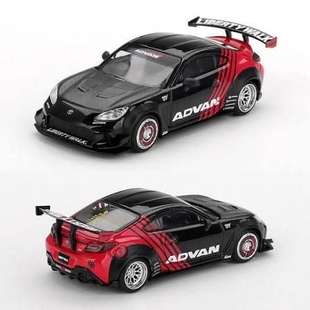  Mô hình xe Mini GT BOX version MGT01173 Toyota GR86 LB★Nation Advan 