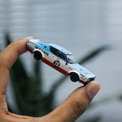  Xe Mini GT CARD Version MGT01212 Nissan Skyline Kenmeri Liberty Walk Nissan Racing '75 concept 
