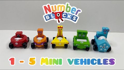  95405 Đồ chơi học toán Numberblocks mô hình xe 