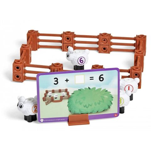  96093 Bộ học toán cùng trang trại cừu MathLink Cubes Numberblocks Sheep Farm Activity Set 