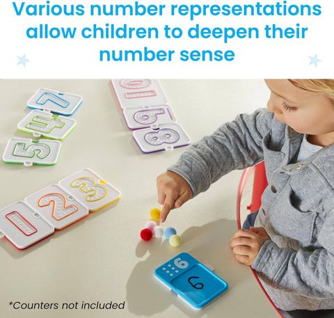  96237 Bộ học toán Sensory Number Trays 