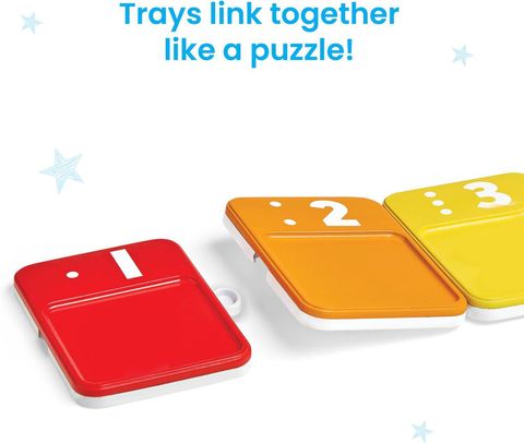  96237 Bộ học toán Sensory Number Trays 