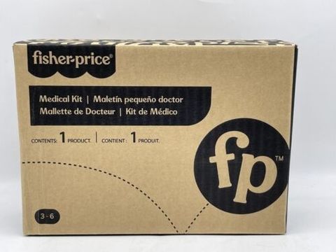  GHL68 Fisher-Price Doctor Playset Medical Kit 7-Piece 