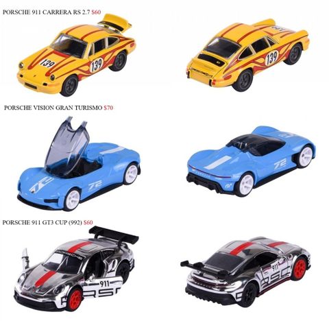  8502101001 Đồ Chơi Xe Mô Hình MAJORETTE Porsche Deluxe Cars 
