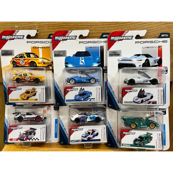 MAJORETTE Porsche Deluxe Cars