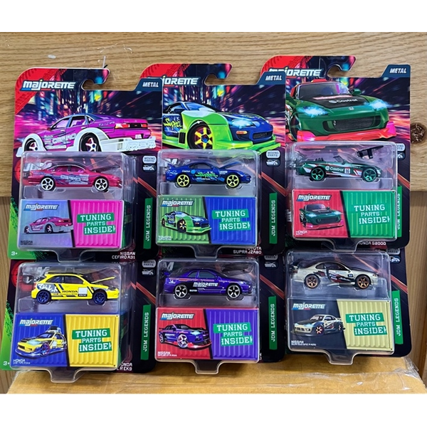 MAJORETTE JDM Legends Deluxe Cars
