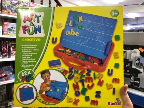  106304026 Bảng Chứ Cái Cho Bé A&F ABC Magnetic Board in Case (5 x 33 x 30,5 cm) 