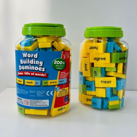  2944 Educational Insights Bộ học ghép từ vựng - Word Building Dominoes (200+ chi tiết) 