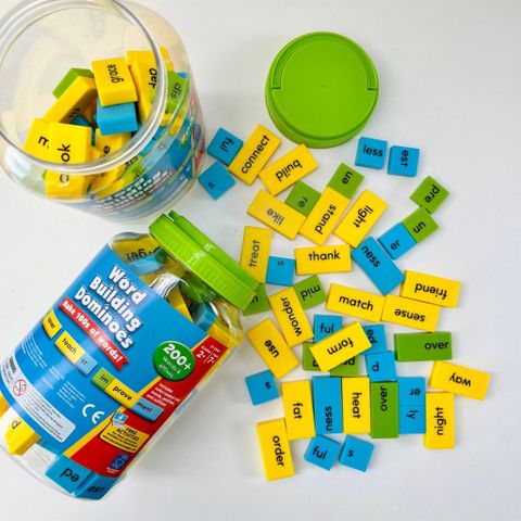  2944 Educational Insights Bộ học ghép từ vựng - Word Building Dominoes (200+ chi tiết) 