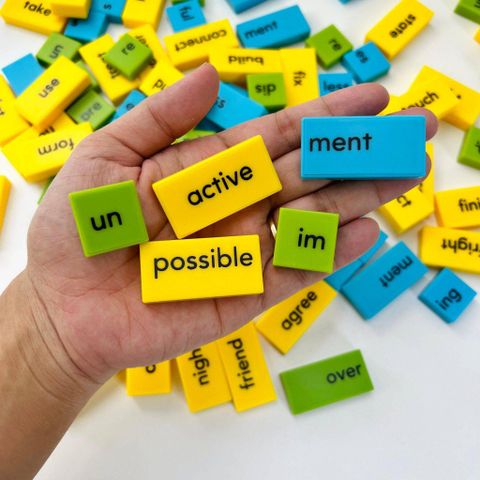  2944 Educational Insights Bộ học ghép từ vựng - Word Building Dominoes (200+ chi tiết) 