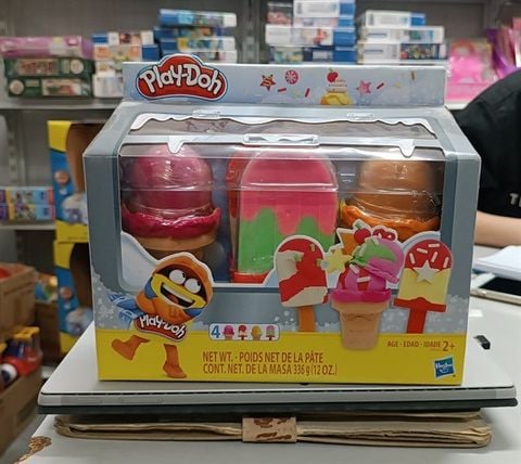  E6642 - 23win08 com đất nặn 4 loại kem Play-Doh 