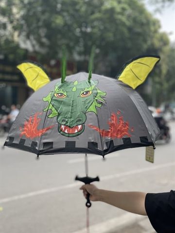  Ô dù khủng long màu xanh Kidorable 