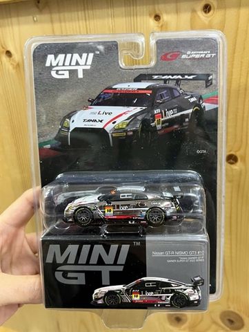  Mini GT 1/64 TANAX GAINER GT-R SUPER GT2022 SERIES #10 GAINER (left handle) Japan Only 