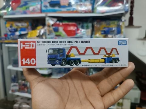  Tomica 140 Long Type Mitsubishi Fuso Super Great Pole 
