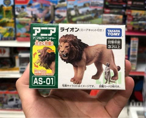  ANIA AS-01 Lion (with Suricata suricatta) 