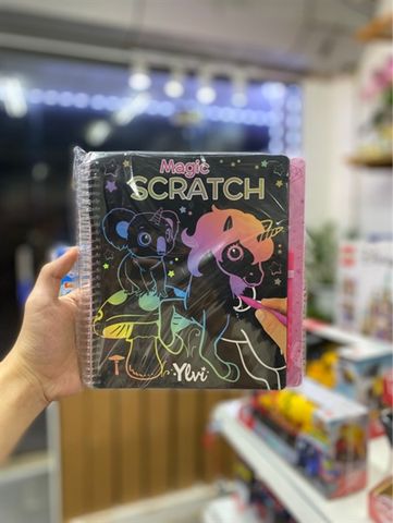 YLVI magic scratch book 