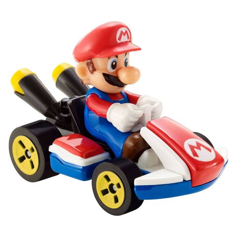  Xe mô hình Hot Wheels Mario Kart Mario Standard Kart 