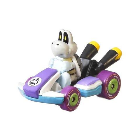  Xe mô hình Hot Wheels Mario Kart Dry Bones with Kart Racer 